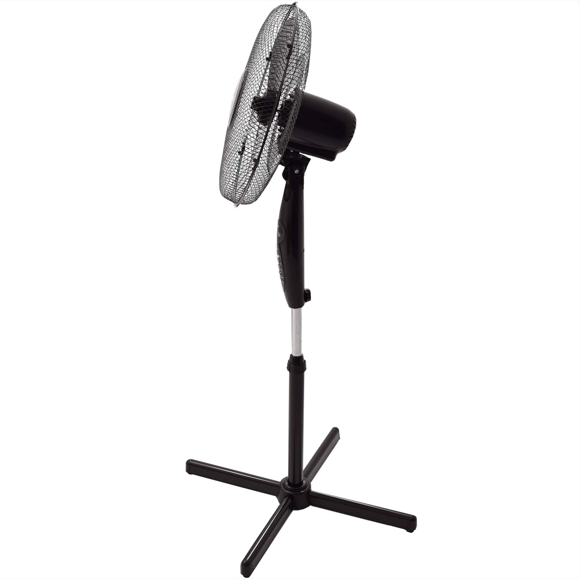 Syntrox Germany SVT-50W Ventilator mit Fernbedienung Oszillation Standventilator Windmaschine Axialventilator Lüfter