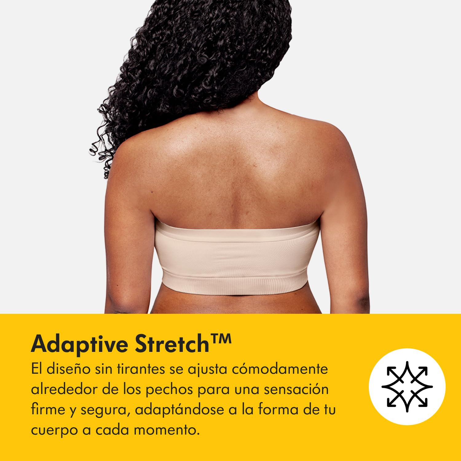 Medela Top de extracción de Leche Hands-Free, Sujetador de extracción de Leche fácil de Usar, con tecnología Adaptative Strech para un Ajuste cómodo y un Flujo de Leche Adecuado