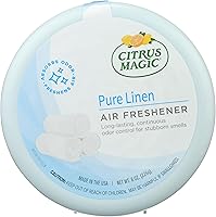 Vista 21 de Citrus Magic - Ambientador sólido que absorbe olores, lino puro, 8 onzas, paquete de 6