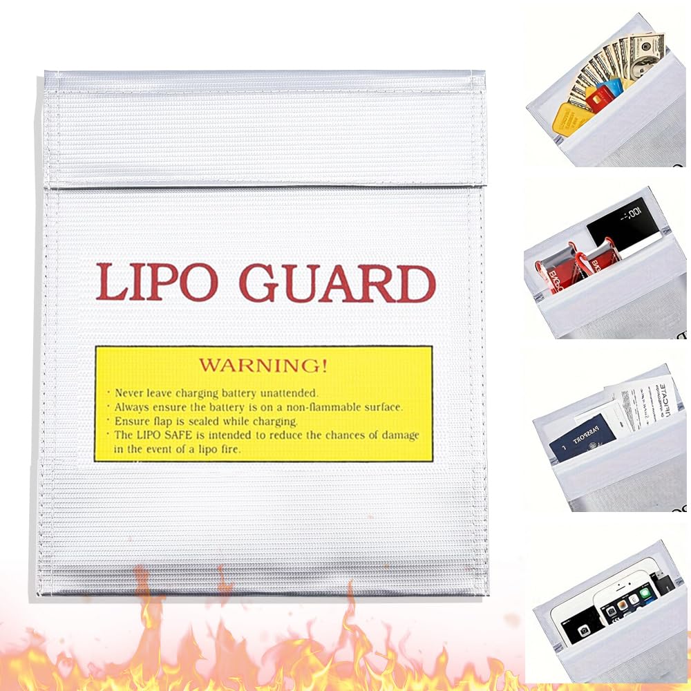 Amazon.co.jp: バッテリー リポガード セーフティーバッグ 1本