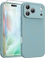Vista 51 de FNTCASE - Funda para iPhone 15, iPhone 14 y iPhone 13, magnética, translúcida, fina y antigolpes, protección de grado militar, resistente a caídas