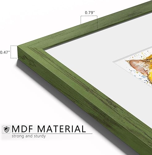 Miniatura 85 de Picrit - Juego de 12 portarretratos de 5 x 7 pulgadas para colgar en la pared o exhibir sobre una mesa, para fotos de 4 x 6 con paspartú o 5 x 7