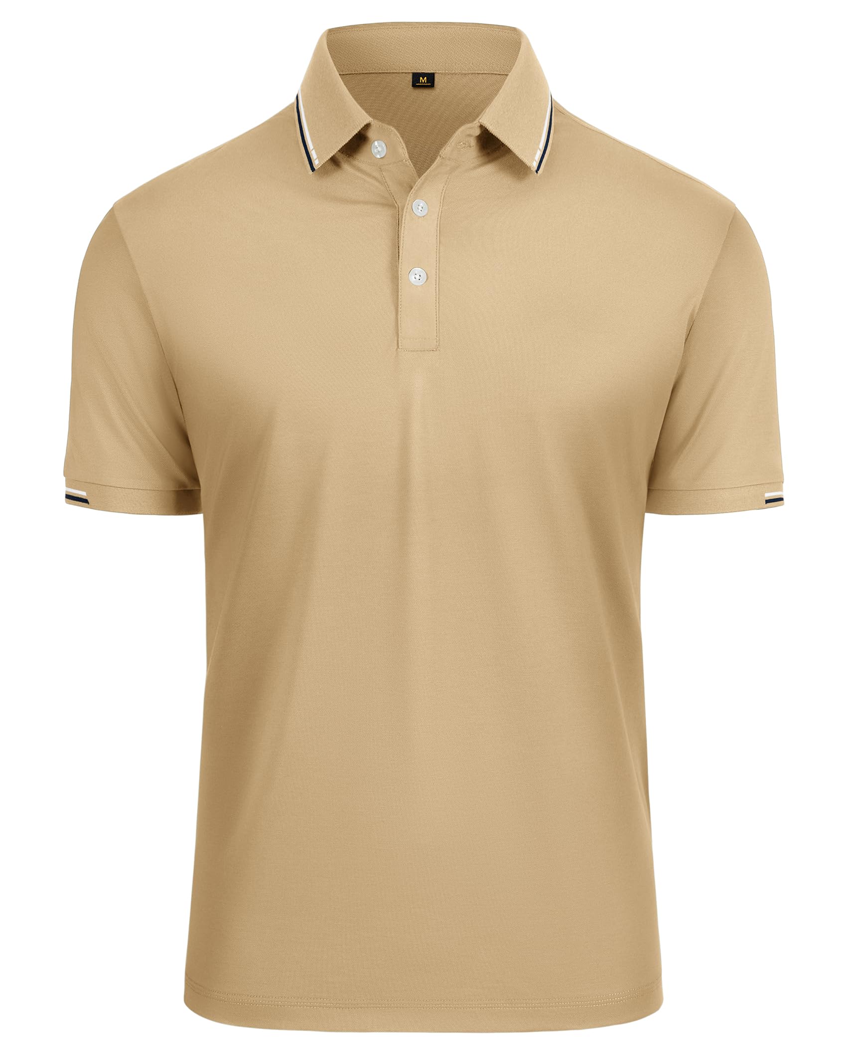 J.VER Poloshirt Herren Kurzarm Arbeitshemd Männer Sommer Atmungsaktiv Polo Knopfleiste Regular Fit Poloshirts Golf Sport Tennis Casual Shirts