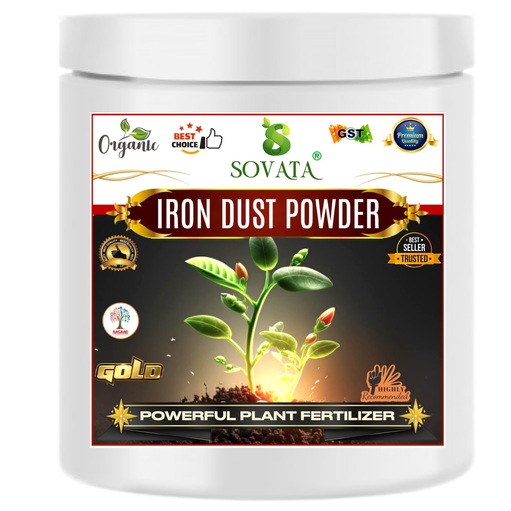 Sovata® Iron Dust Powder, Powerful Essential Organic Fertilizer For Heavy Growth of Plants. (400 gm) (B0D8GYTKK5) Amazon Price History, Amazon Price Tracker