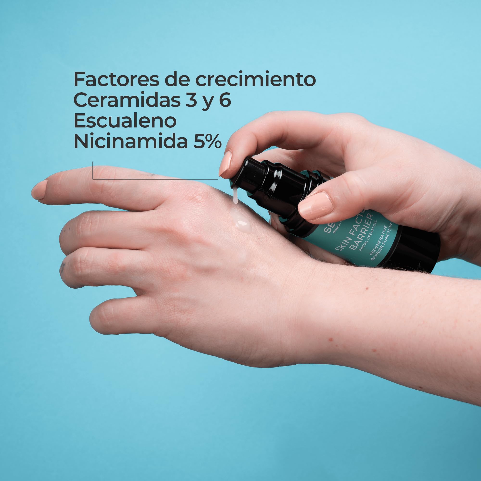 Segle Clinical | Skin Factor antiaging | Regenerante y antiarrugas para piel sensible (Gel Crema, 30 ml)