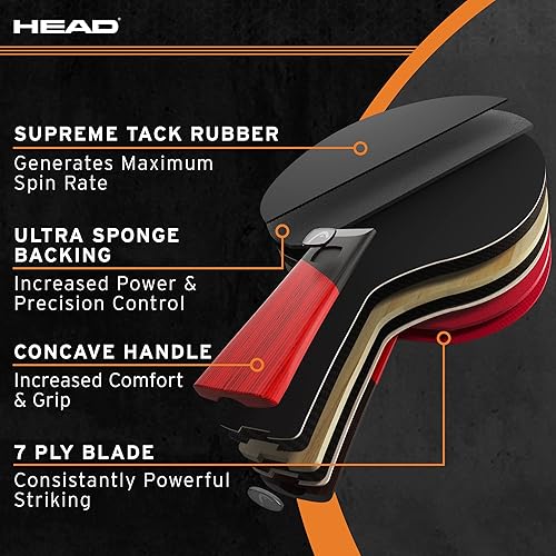 Miniatura 2 de HEAD Paddle de tenis de mesa Pro-Strike