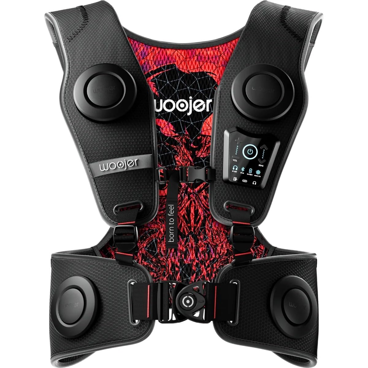 WOOJER Vest 3 – Immersive Haptic Feedback Wearable for Gaming 