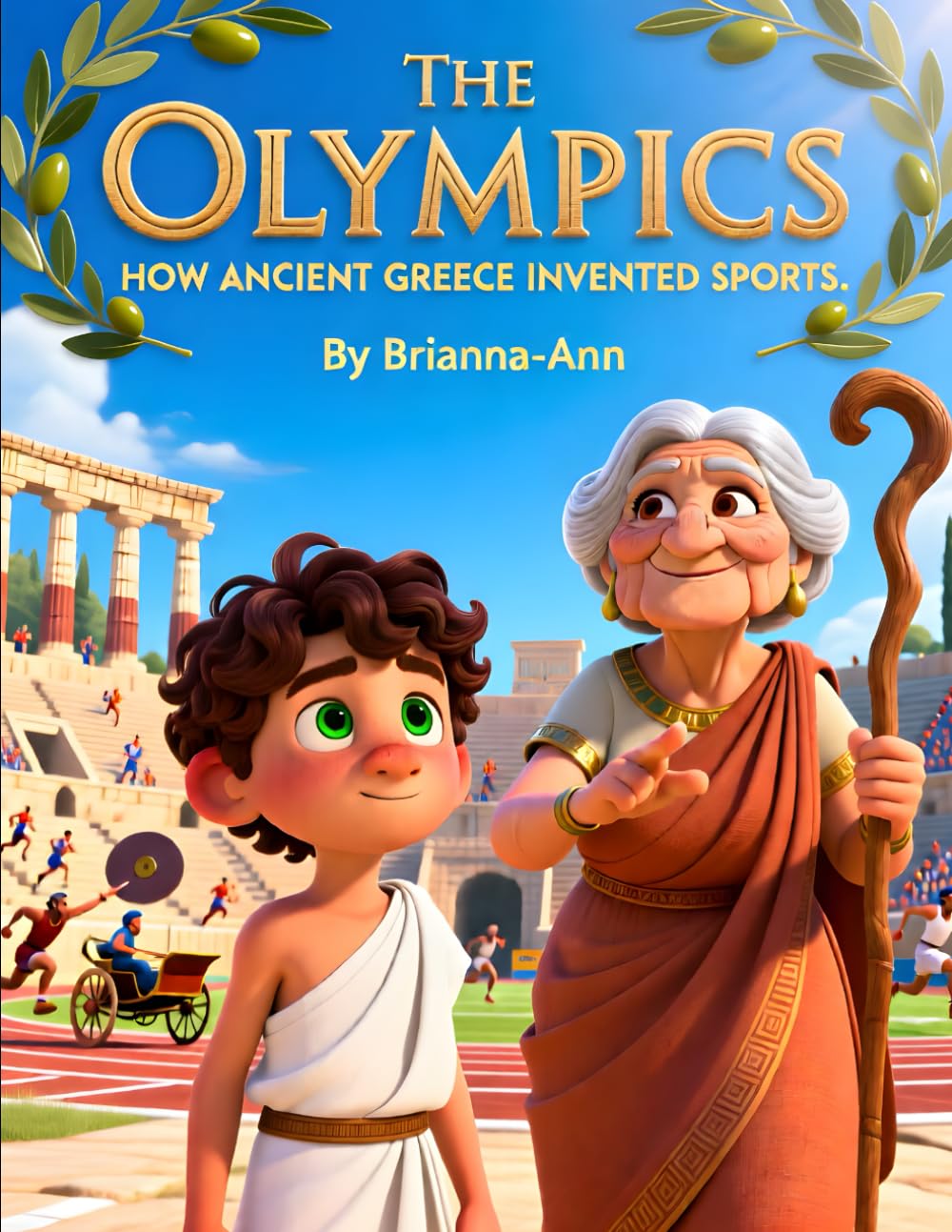 Ancient Greece's Greatest Games The Story of The Olympics.: Ancient Greece Olympics for kids, History of Olympic Games children’s book, Ancient sports ... readers, Educational history books for kids