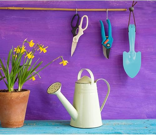 Miniatura 8 de Palas de mano de jardín de metal con paleta colorida, 10 herramientas de jardín para niños, adolescentes, adultos, plantación de suelo, caja de arena