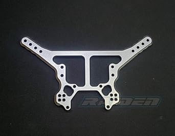 Aluminum Alloy Rear Shock Tower for Arrma Kraton Outcast Talion - Silver