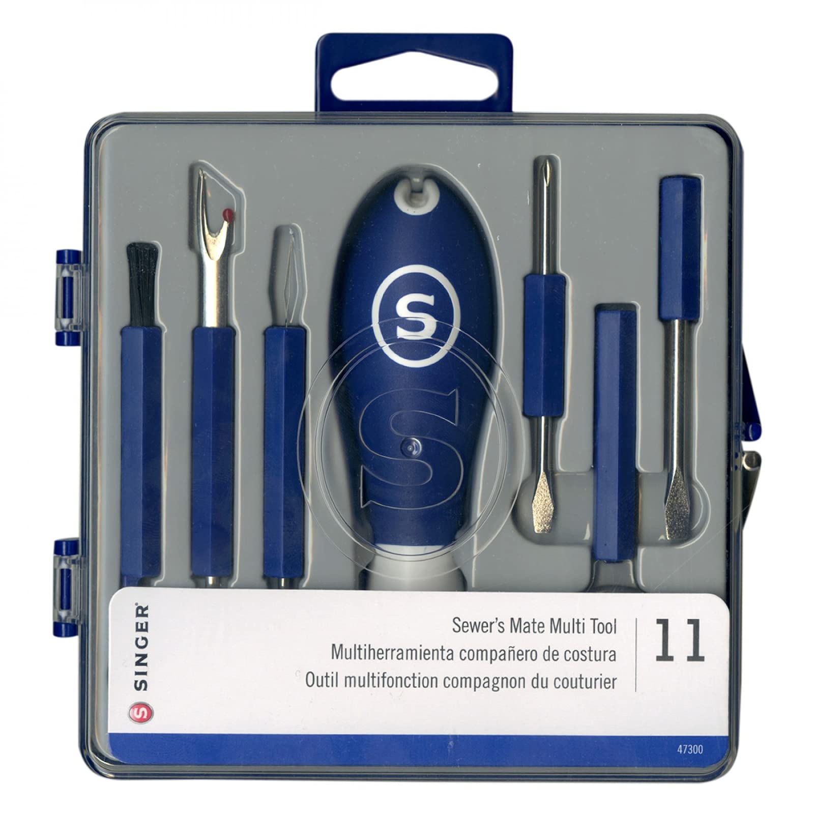 SINGER 47300 Sewer's Mate Multi Tool - 11 Tools in one Storage case