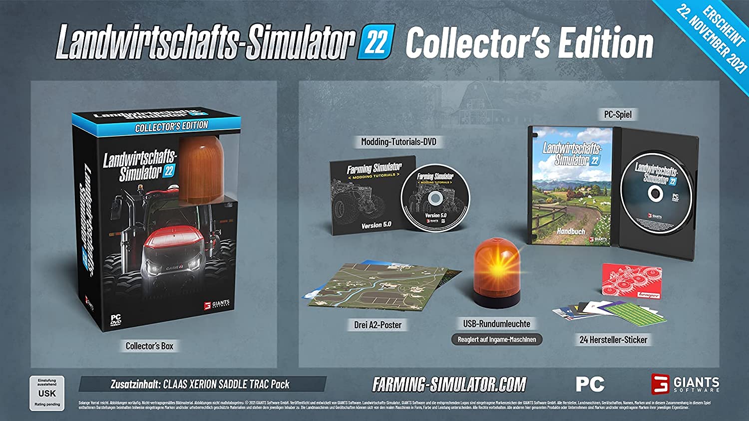 Landwirtschafts-Simulator 22 (Collector's Edition) - [PC]