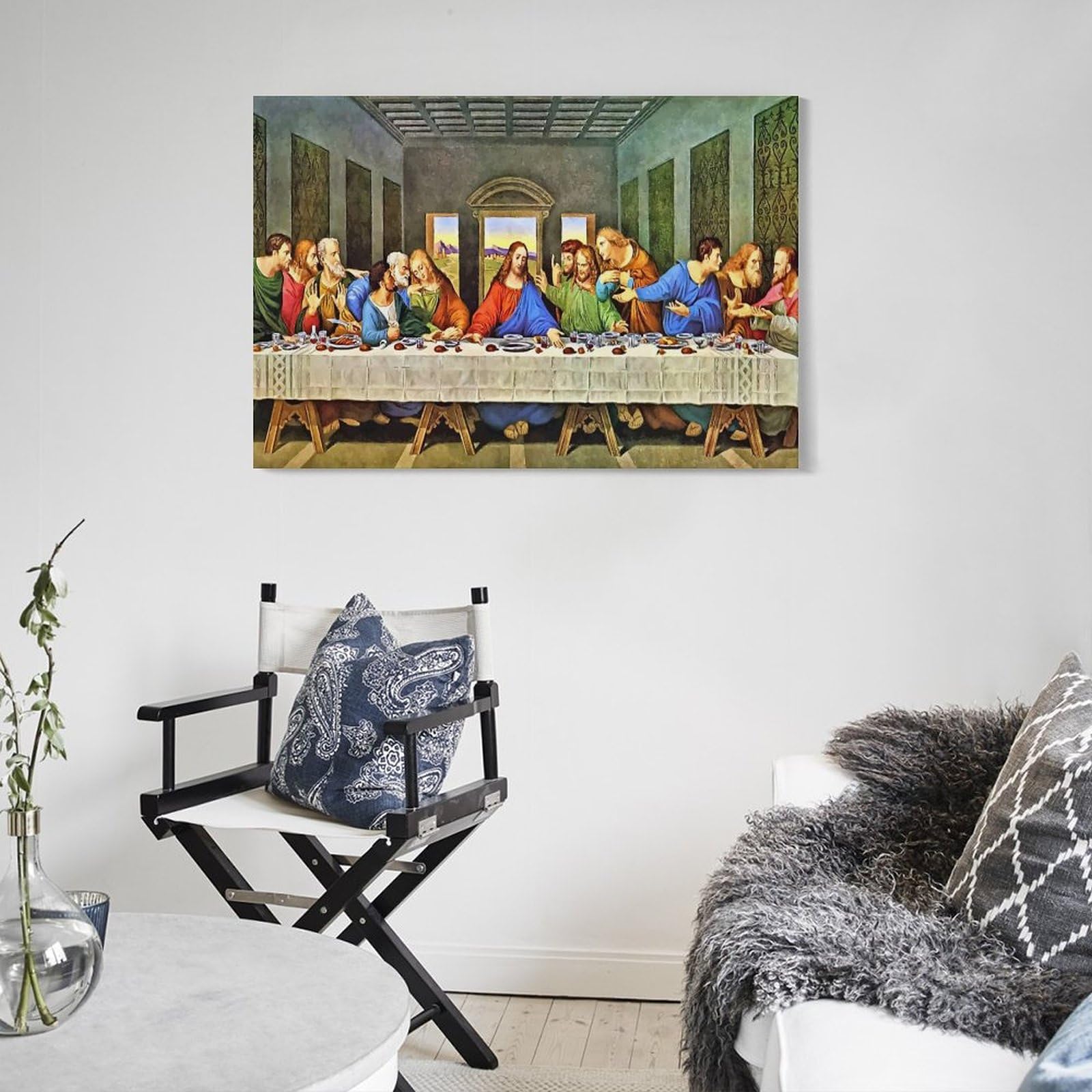 Amazon.co.jp: レオナルド・ダ・ヴィンチ画家最後の晩餐ポスター 絵画