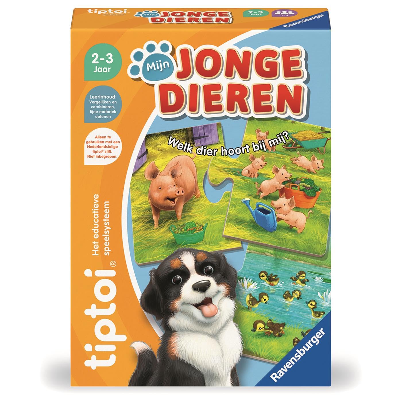 tiptoi Mis animales jóvenes libro didáctico para entretener en casa