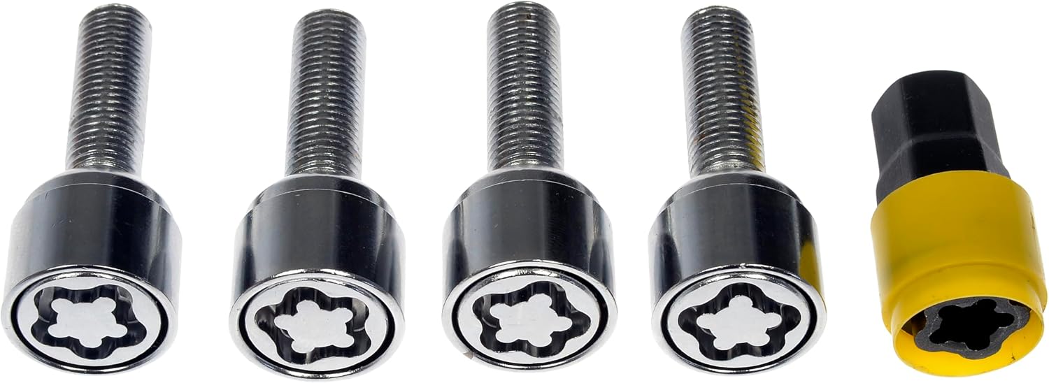 Dorman 712-390 M12-1.50 Bolt/Ball Seat Wheel Lock Set, 4 Pack Universal Fit