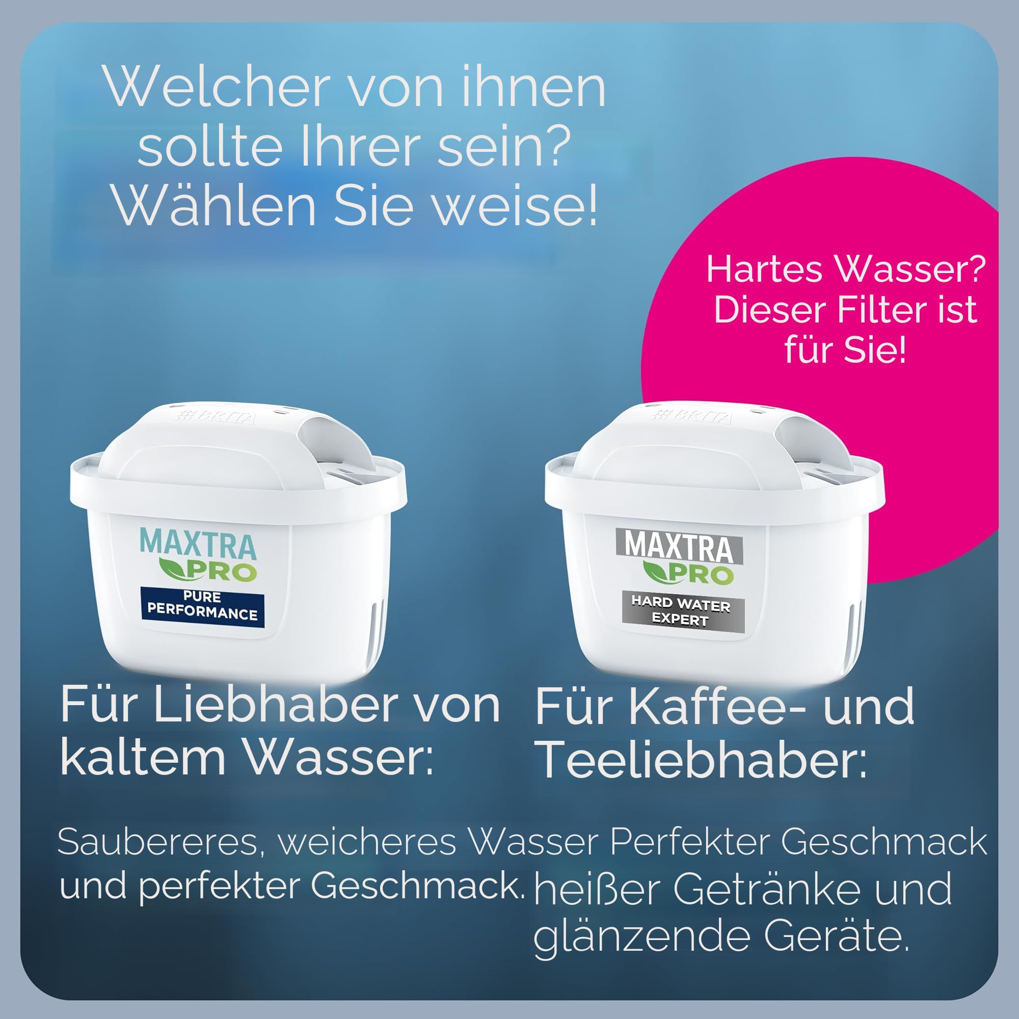 Brita Marella XL+1 Maxtra Pro PP Filterkanne, Blau, Polypropylen, 3,5 l, 150 l