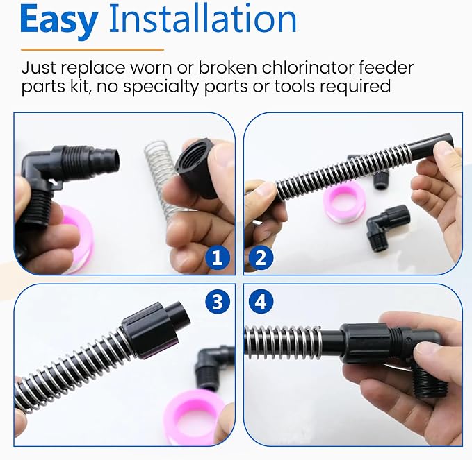 Repuesto Kit de Válvulas para Clorador Pentair Rainbow 320 y 322 miniatura 5