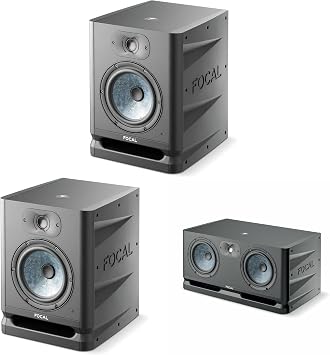 Focal ALPHA-65-EVO Active 2-Way Studio Monitor Pair Alpha-Twin-EVO Active 2.5-Channel Studio Monitor