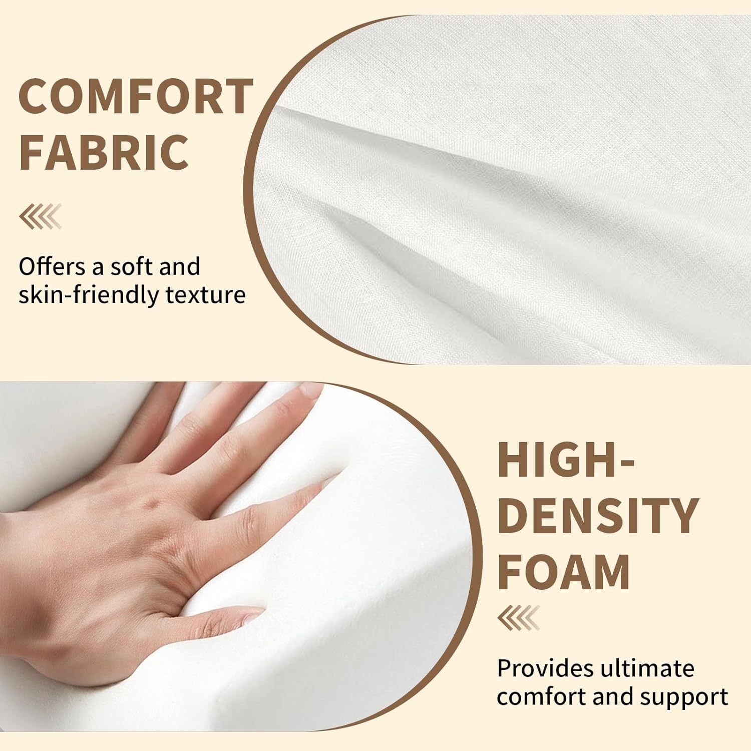 Baby Side Sleeper Weddge Adjustable Soft and Breathable Pillow