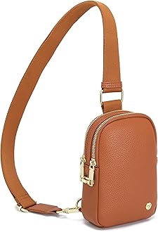 INICAT Small Anti Theft Crossbody Bags Women Valentine's Day Gifts, Vegan Leather Sling Cross Body Purse Travel Essentials