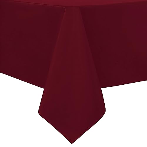 sancua 100% Waterproof Rectangle PVC Tablecloth - 60 x 84
