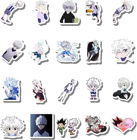 Amazon Com 20 Pcs Stickers Pack Killua Aesthetic Vinyl Colorful Waterproof For Water Bottle Laptop Bumper Car Bike Luggage Guitar Skateboard Home Kitchen Amazon Com 20 Pcs Stickers Pack Killua Aesthetic Vinyl Colorful Waterproof For Water Bottle Laptop Bumper Car Bike Luggage Guitar Skateboard Home Kitchen