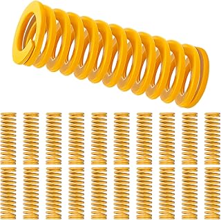 DKARDU Compression Spring Heatbed Light Load Springs for Ender 3s Ender 3, CR-10 3D Printer, 30PCS 8mm OD 25mm Long Compression Mould Die Spring