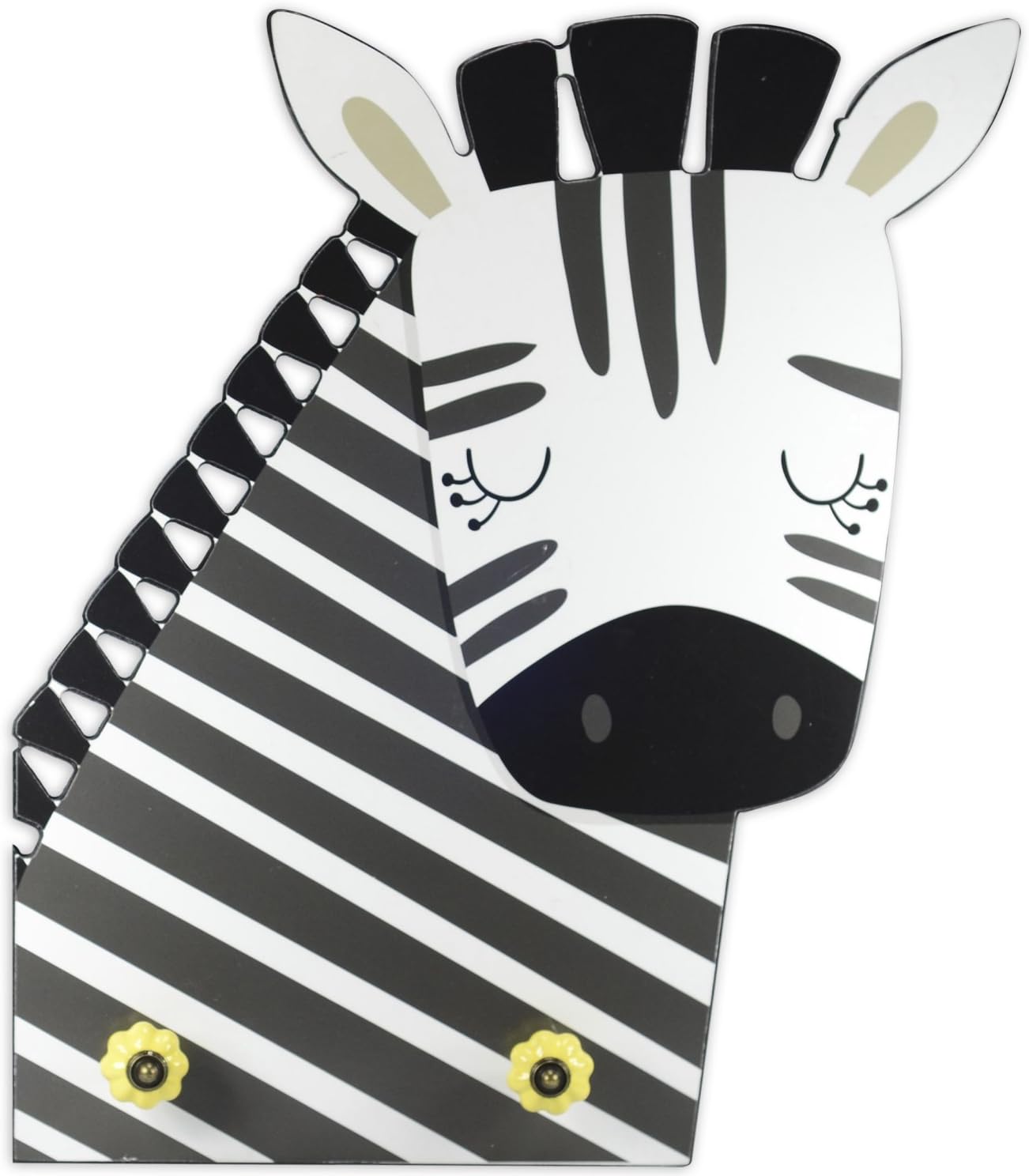 Linden Ave Wall Décor AVE10081 Zebra Knobs