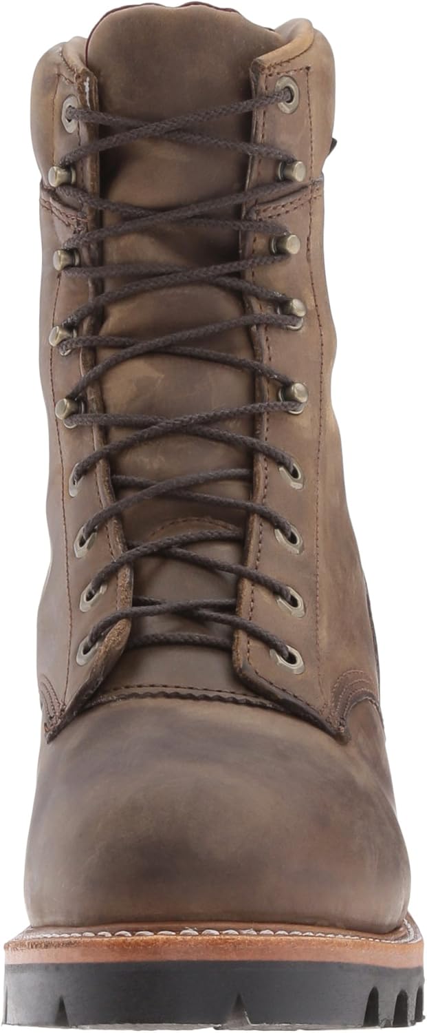 Chippewa Men's Super DNA 9" Waterproof Insulated Steel Toe Logger Work Boot