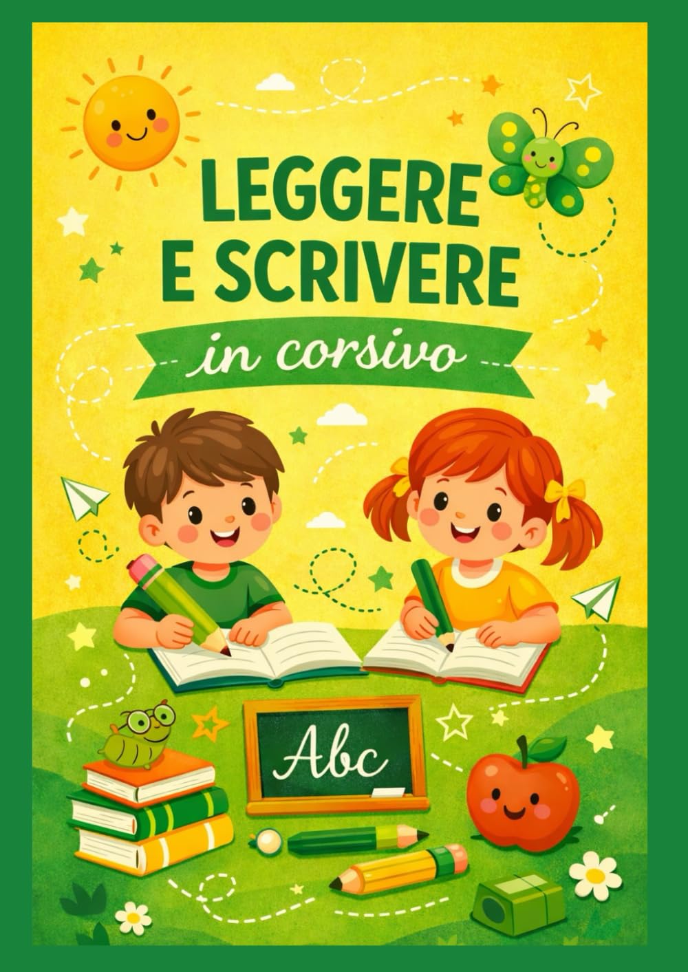 Leggere e Scrivere in Corsivo: Imparare con calma, riga dopo riga