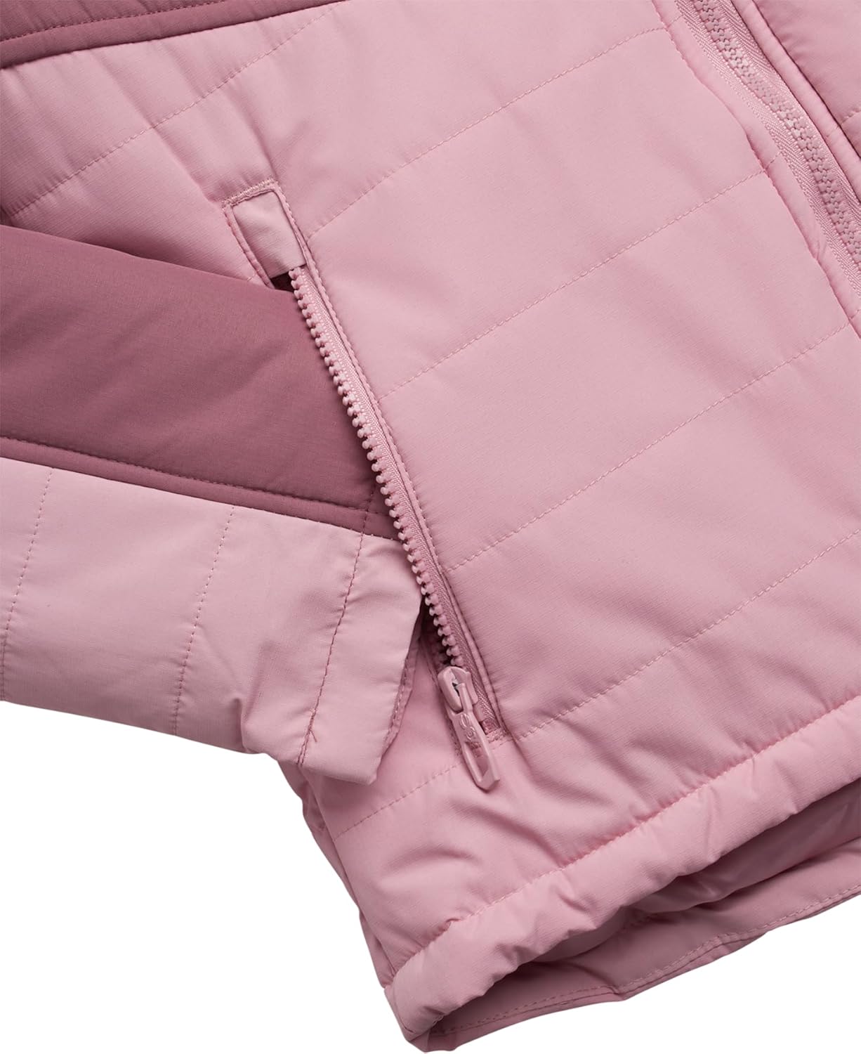 Spyder Girls 3 in 1 System Jacket - Weather Resistant Girls Winter Jacket with Soft Cozy Inner Fleece Outerwear Winter Coats, Size 5-6, Mauve - Image 6