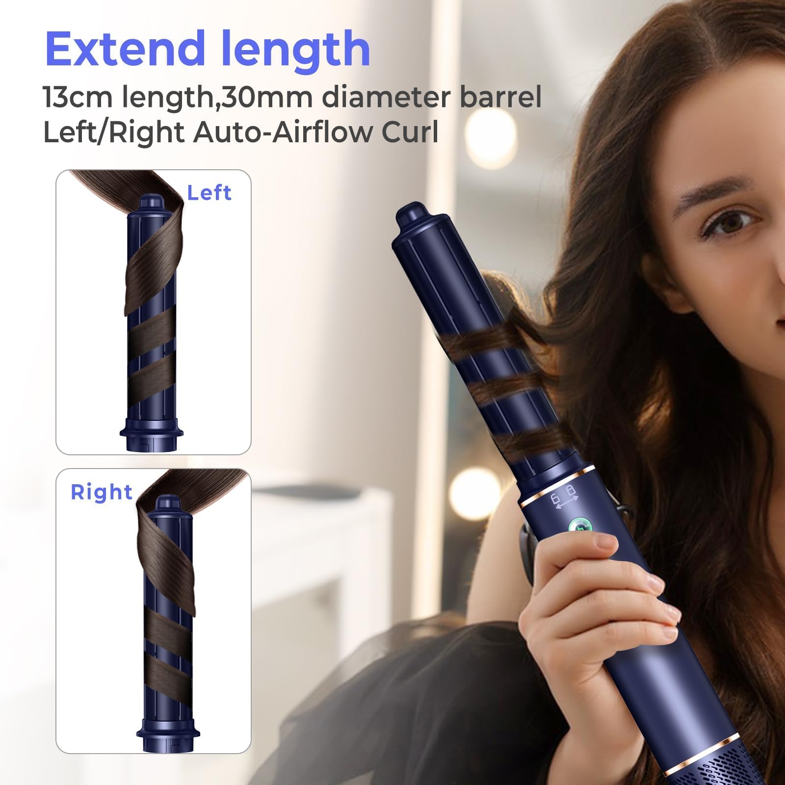 Airstyler 5 en 1, secador de pelo 110 000 rpm, flujo de aire 20 m/s, 340 g