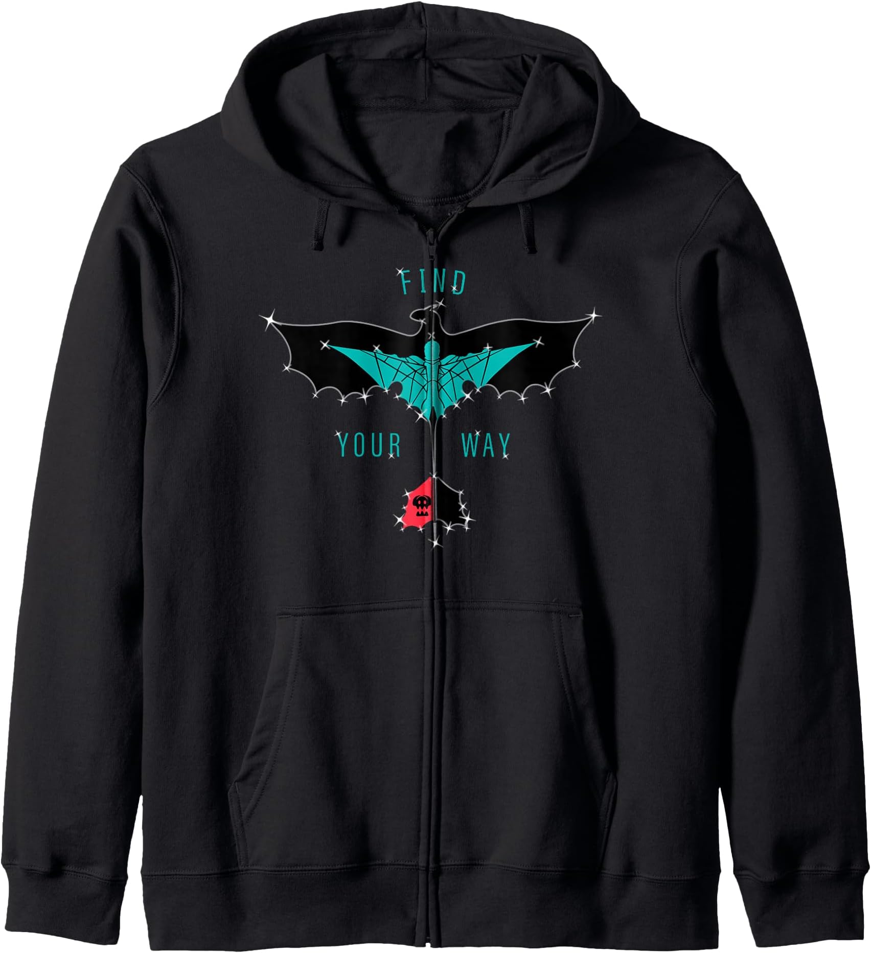 3 Hidden World Your Way Zip Hoodie