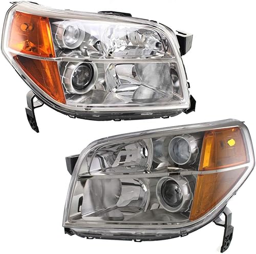 Miniatura 6 de KarParts360 Para 2006 2007 2008 Honda piloto faro Asamblea lado pasajero para HO2519110