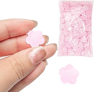 1000 Sheets Portable Soap Confetti Bath, Disposable Paper for Gentle Hand Washing Petals, Fragrance Wash for Women and Men, Perfect for Travel Hiking Toiletry (Pink)