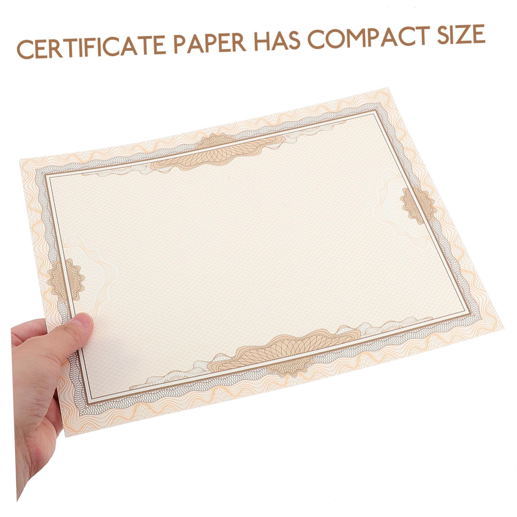 Blanco Certificados de Papel en 100 Premio Hojas para Diploma