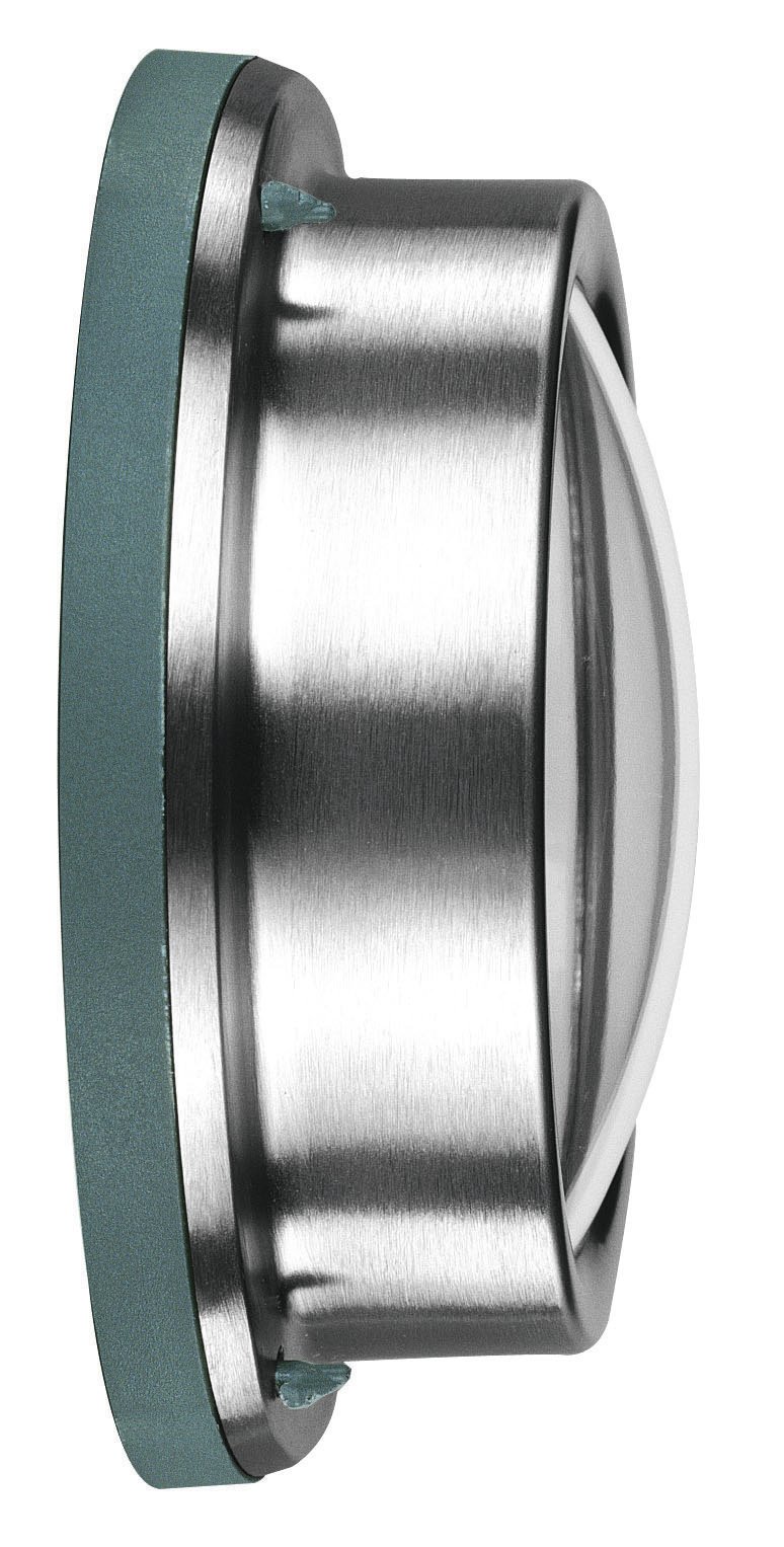 DElite Thermo/higrómetro con 127 mm Brida de Pared, Marino, Acero Inoxidable