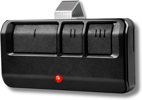 Miniatura 7 de 1 mini para LiftMaster Chamberlain Craftsman para puerta de garaje, 893LM 893Max 891LM 371LM 373LM 971LM 973LM 973LM, llavero de 2 botones