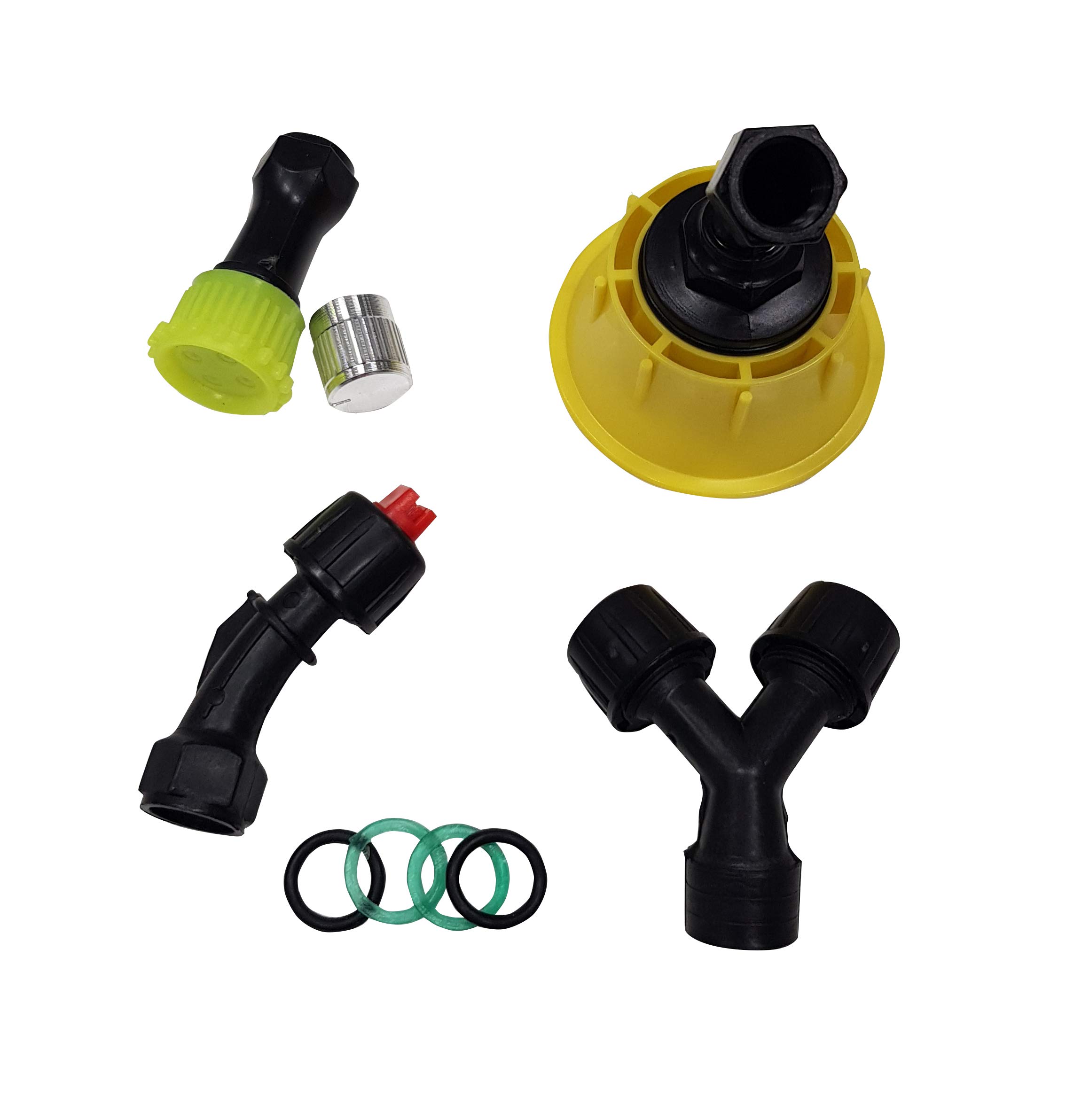EFFE Pompa a Spalla Irroratrice a Batteria LT.16 Batteria a Piombo 12V 10AH | Pompa spruzzatrice a Piombo irrigazione Giardino