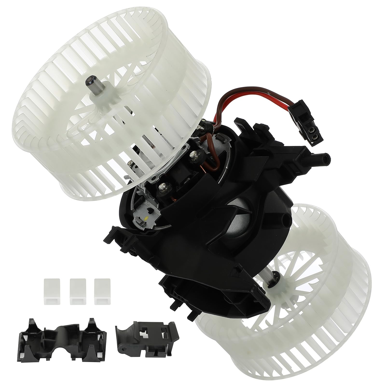 SCITOO 700280 Front HVAC Heater Blower Motor with Fan Cage | for BMW 2004-2010
