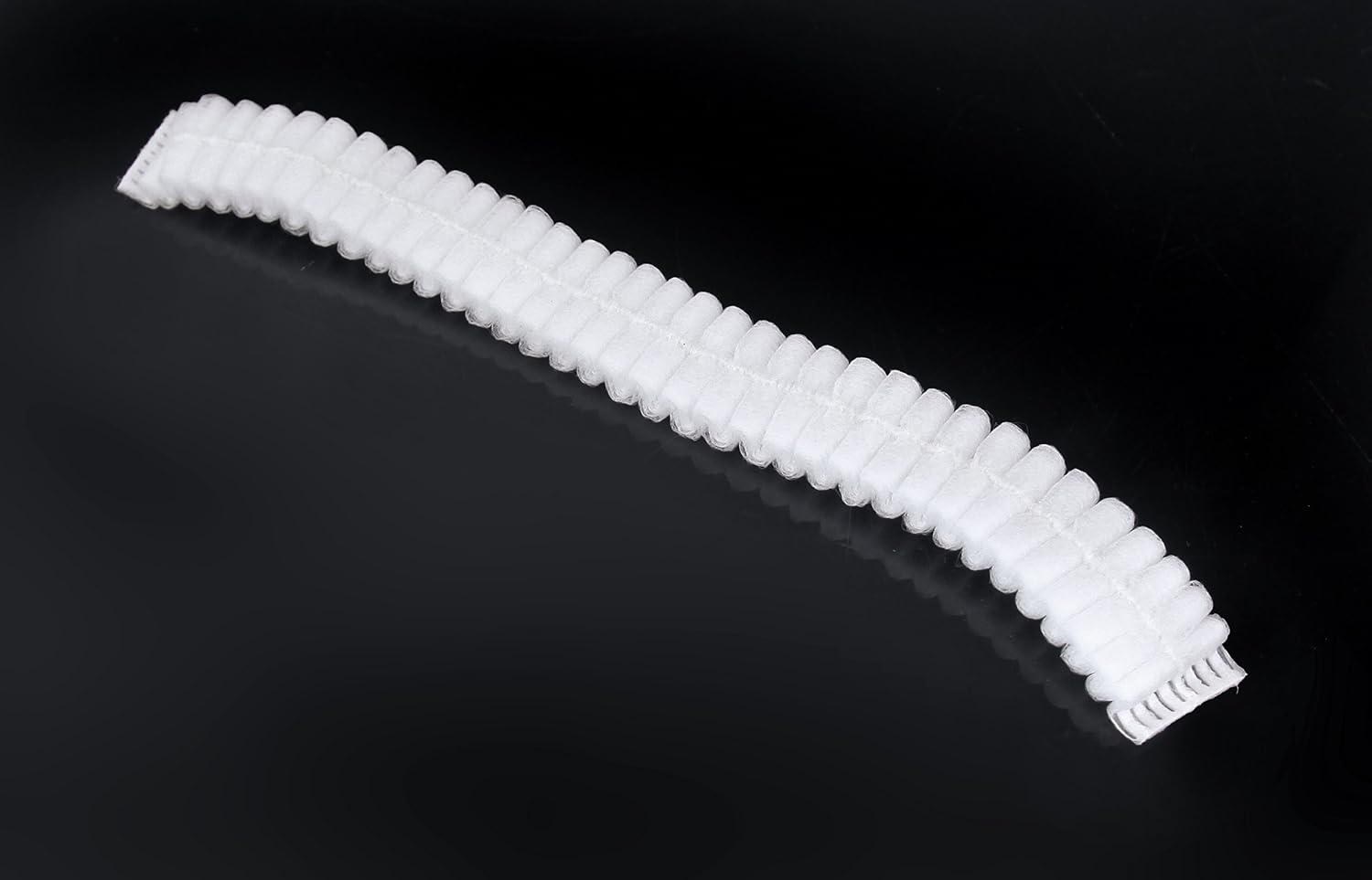 New Star Foodservice 32222 Disposable Non Woven Chef Mop Hat, 19-Inch, White, Set of 100