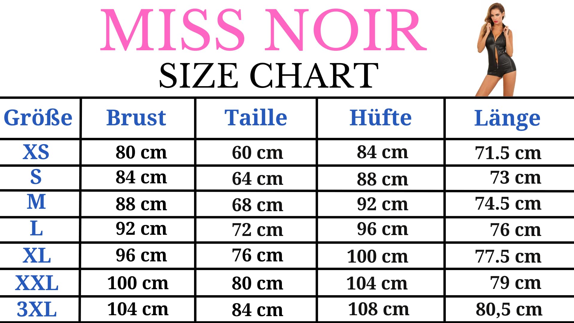 Miss Noir 9332 Damski krótki kombinezon, seksowny kombinezon, imprezowy kombinezon skórzany z czterokierunkowym zamkiem błyskawicznym, odzież klubowa