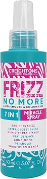 Frizz No More 7 in 1 Miracle Spray All-in-One Hair Treatment | Frizz Control, Heat Protection, Detangling & Conditioning, For All Hair Types