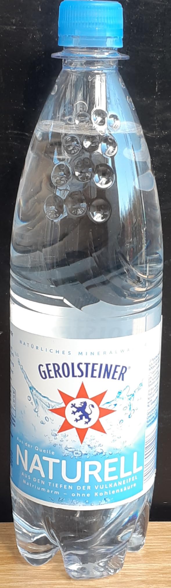 Gerolsteiner Naturell Mineralwasser, 20 Flaschen à 1 Liter, inkl. Mehrweg Pfand