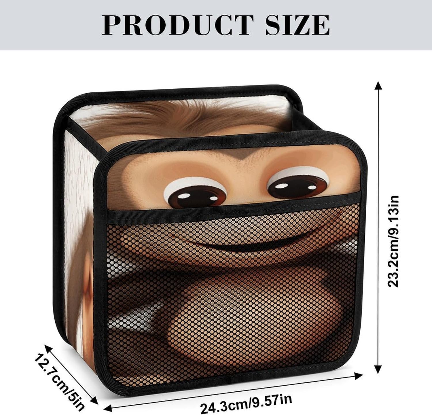 Cute Monkey Car Seat Back Organizer for Family image 2