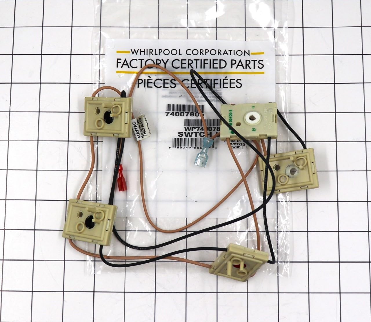 Amazon.com: WP74007806 Range Spark Ignition Switch and
