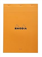 Vista 11 de Rhodia Bloc de notas, No19 A4+, Dot - Naranja, 8 1/4" x 12 1/2