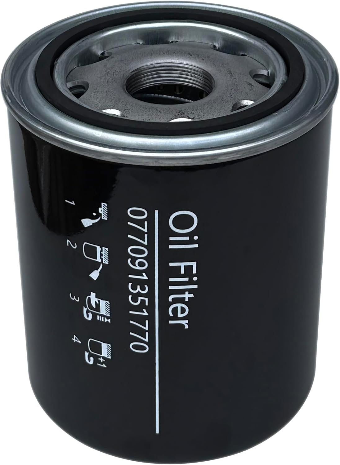 077091351770 Oil Filter Compatible with Kaishan Screw Air Compressor, Replacement Parts
