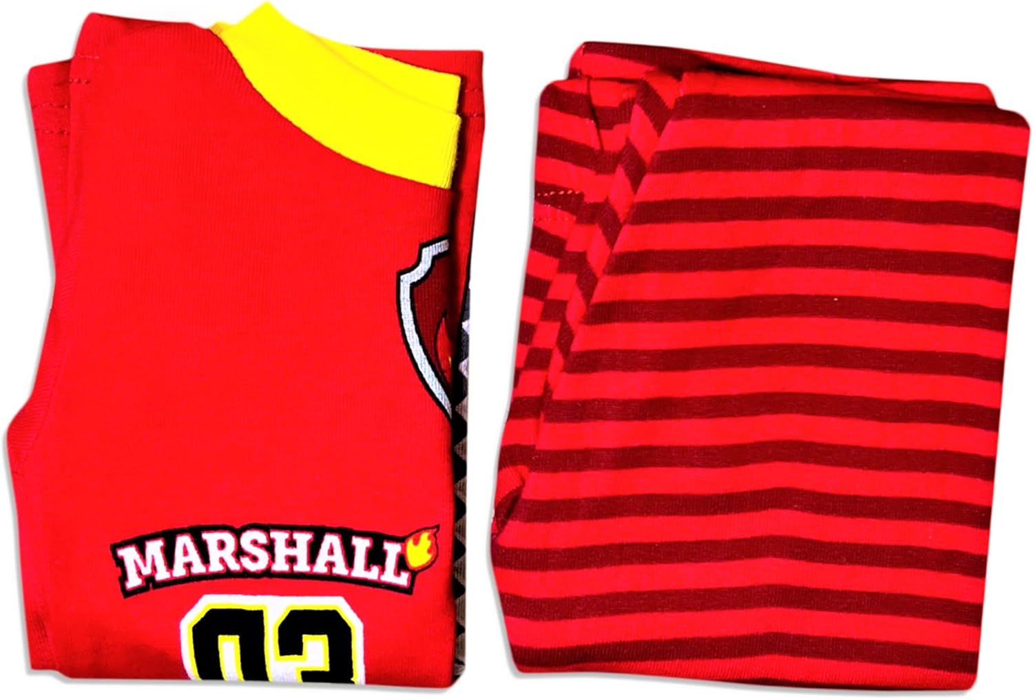 Paw Patrol Boys Marshall, Rubble, Chase and Skye Pajama Set (US, Age, 3 Years, Red) - Image 4