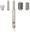Shark HD430 FlexStyle Air Styling & Drying System, Powerful Hair Dryer Brush & Multi-Styler with Auto-Wrap Curlers, Paddle Brush, Oval Brush, Concentrator Attachment, Stone